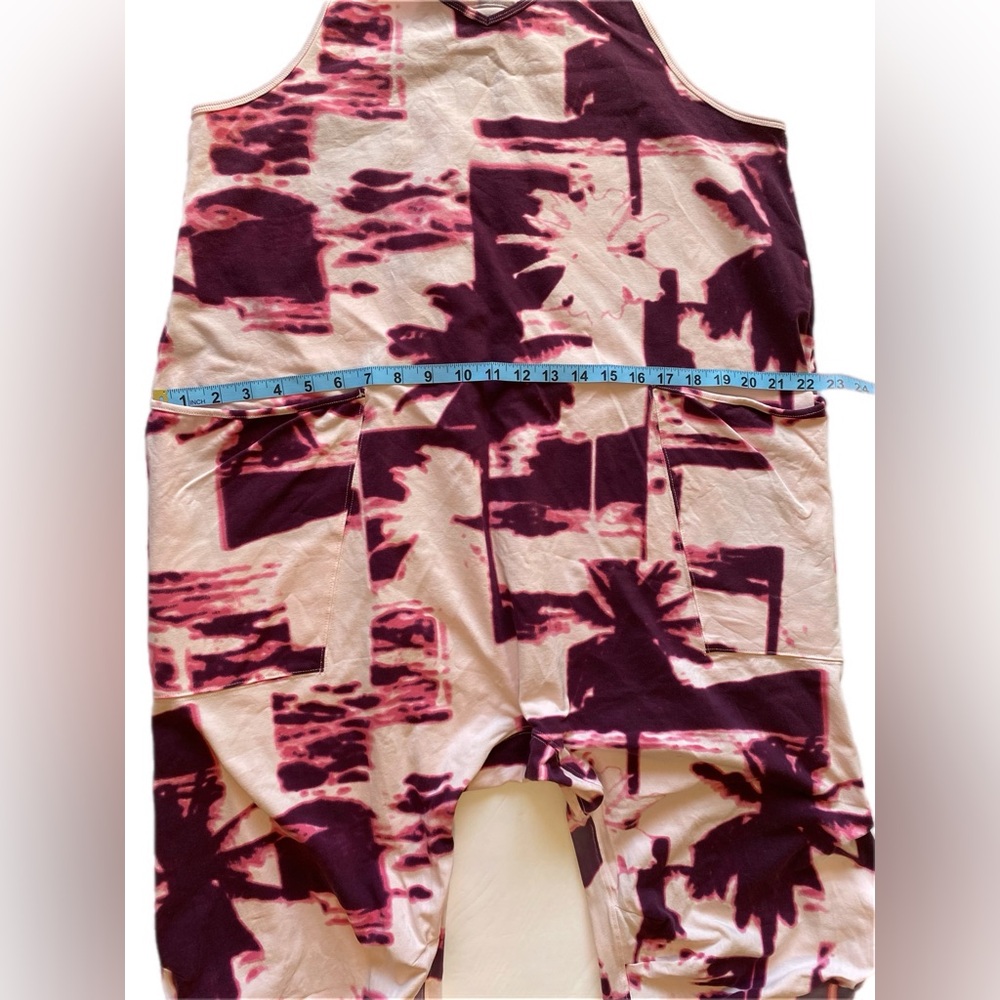 FP Movement Hot Shot Onesie Palm Beach Pink Combo medium - Picture 8 of 16